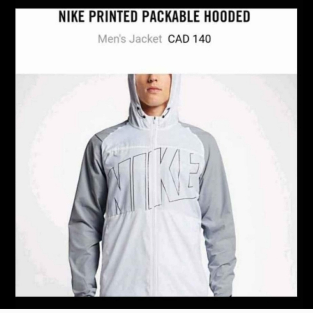 Nike Men's Blue Windbreaker